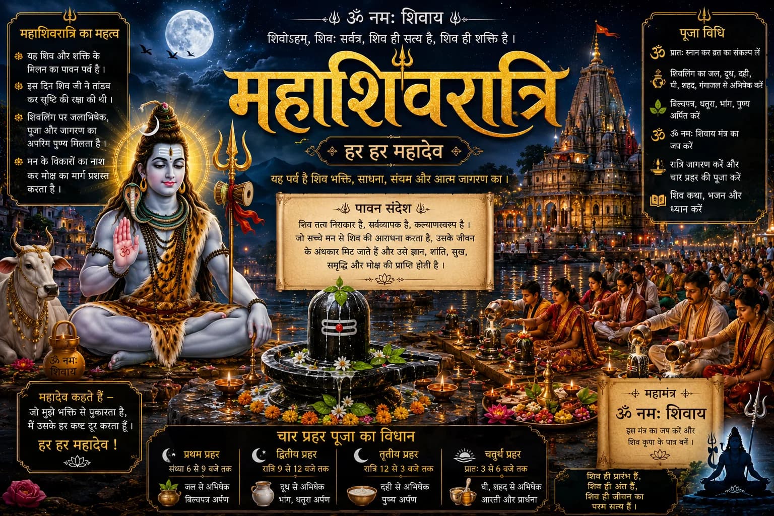 Maha Shivratri — The Great Night of Shiva